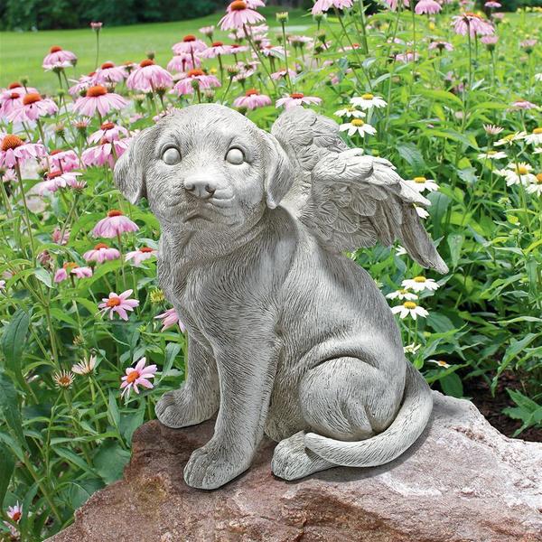 Design Toscano Loving Friend, Memorial Pet Dog Statue: Large LY7154092